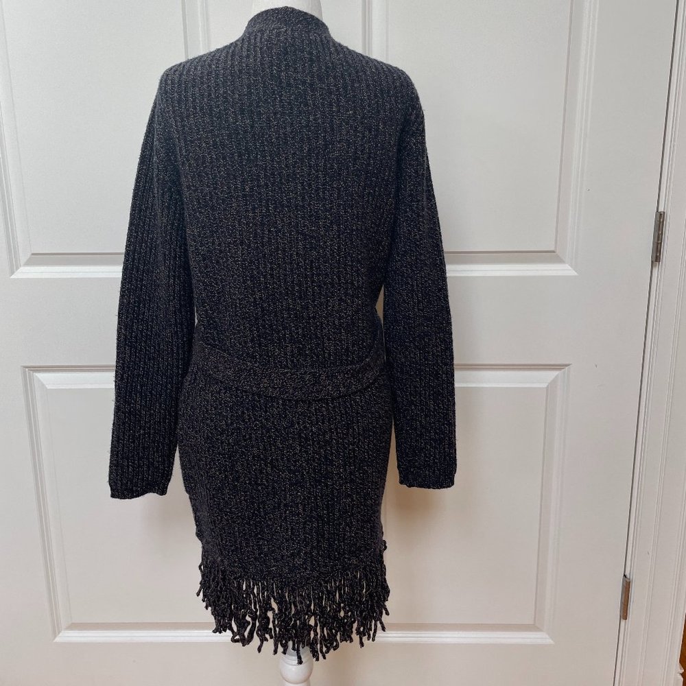 Cardigan With Fringes In Wool And Cashmere from MaxMara - Picture 9 of 12